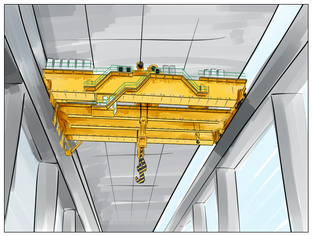 云南大理桥式起重机厂家介绍其工作特点