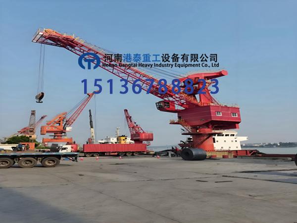 浙江宁波变频门座吊适配各类船舶装卸吗